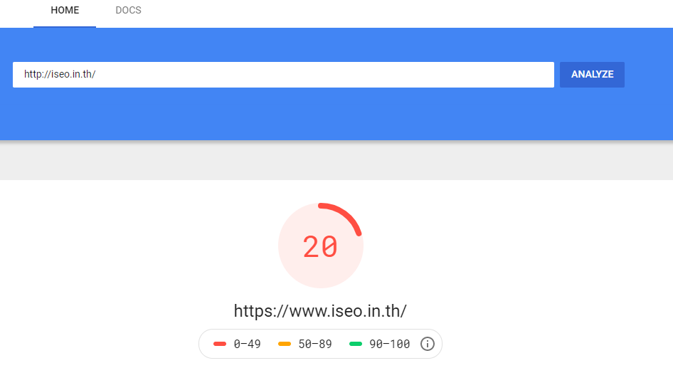 Mobile and Desktop Speed